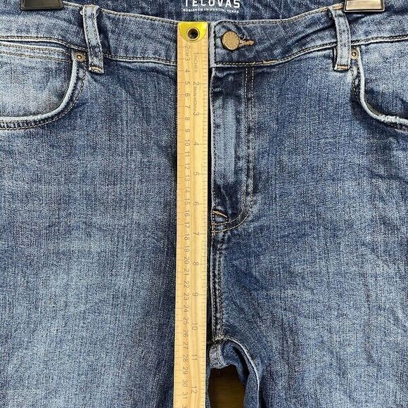 Tecovas‎ Jeans Skinny Womens Size 31 High Rise Boho Western Countries Denim - Picture 4 of 11